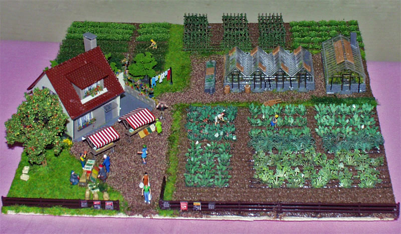 Modellismo Ferroviario Giardino e Floricoltura scala H0