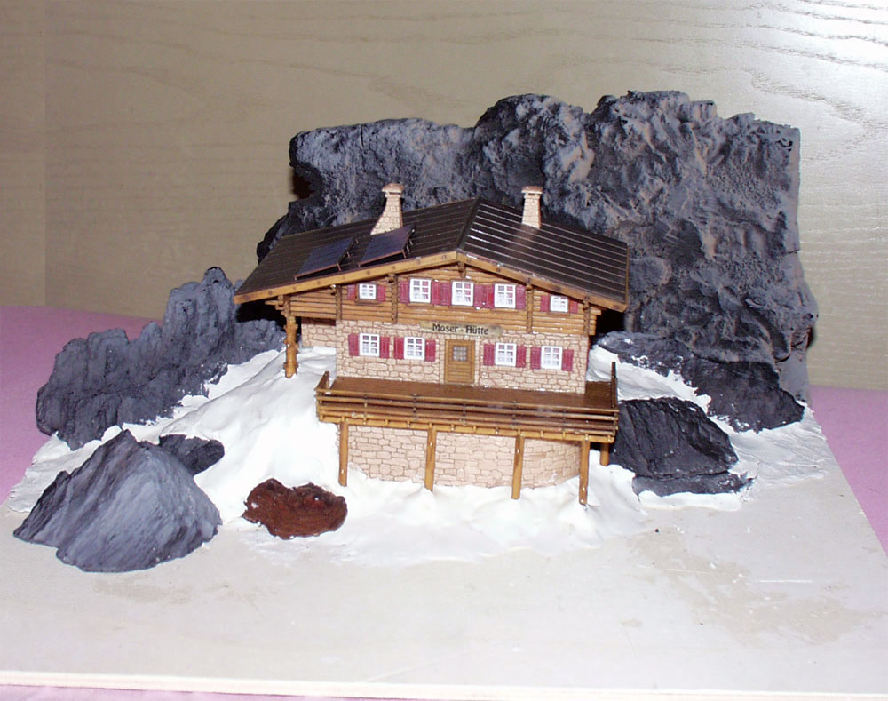 Modellismo Ferroviario Plastico Neve e Piste da sci scala H0